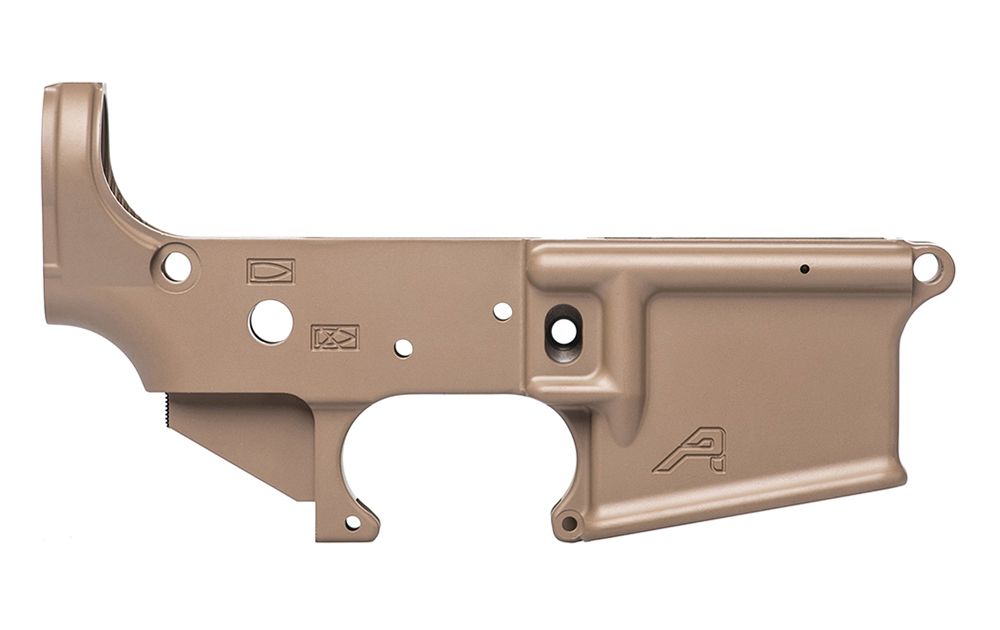 Aero Precision AR15 Stripped Lower Receiver, Gen 2 (FDE Cerakote)