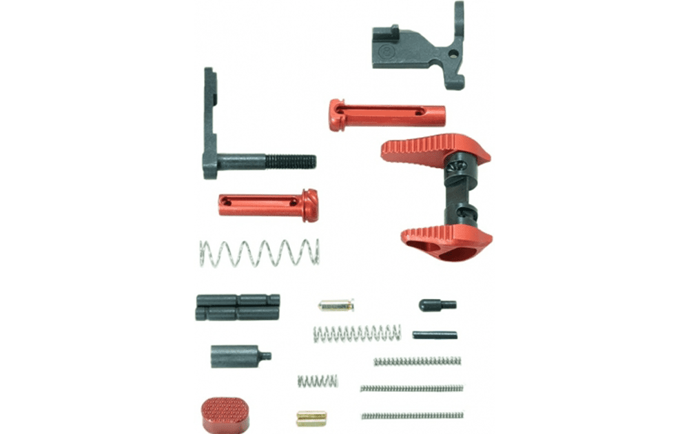 Timber Creek Outdoors Lower Parts Kit (Anodized Red)