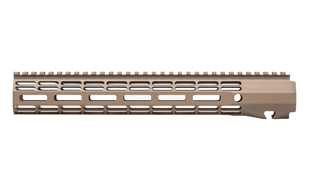 Aero Precision 12″ AR15 ATLAS R-ONE M-LOK Handguard (FDE Cerakote)