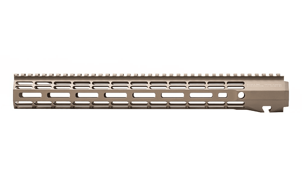 Aero Precision 15″ AR15 ATLAS R-ONE M-LOK Handguard (FDE Cerakote)