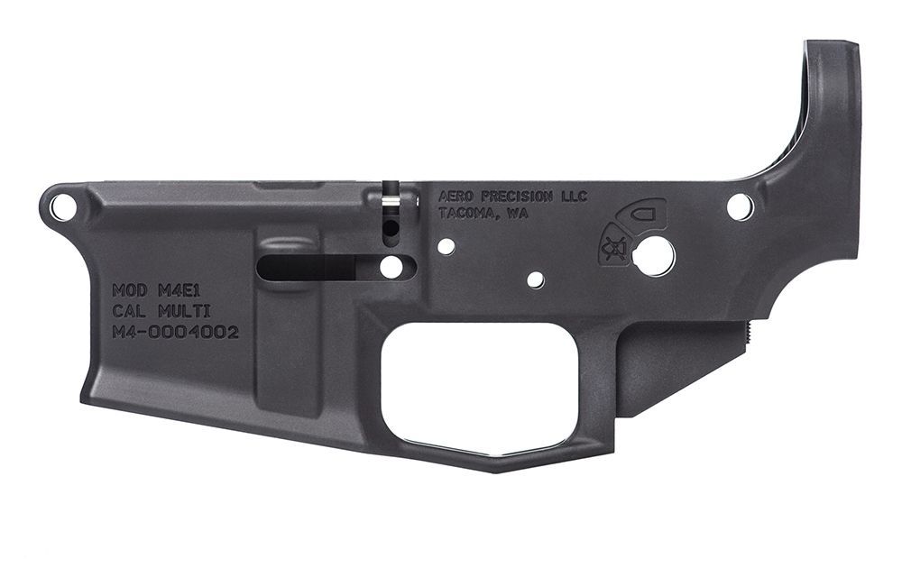 Aero Precision M4E1 Stripped Lower Receiver (Anodized Black)