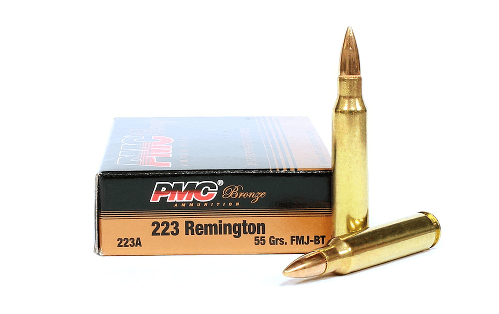 PMC Bronze 223 Remington 55gr FMJ-BT 20rnds