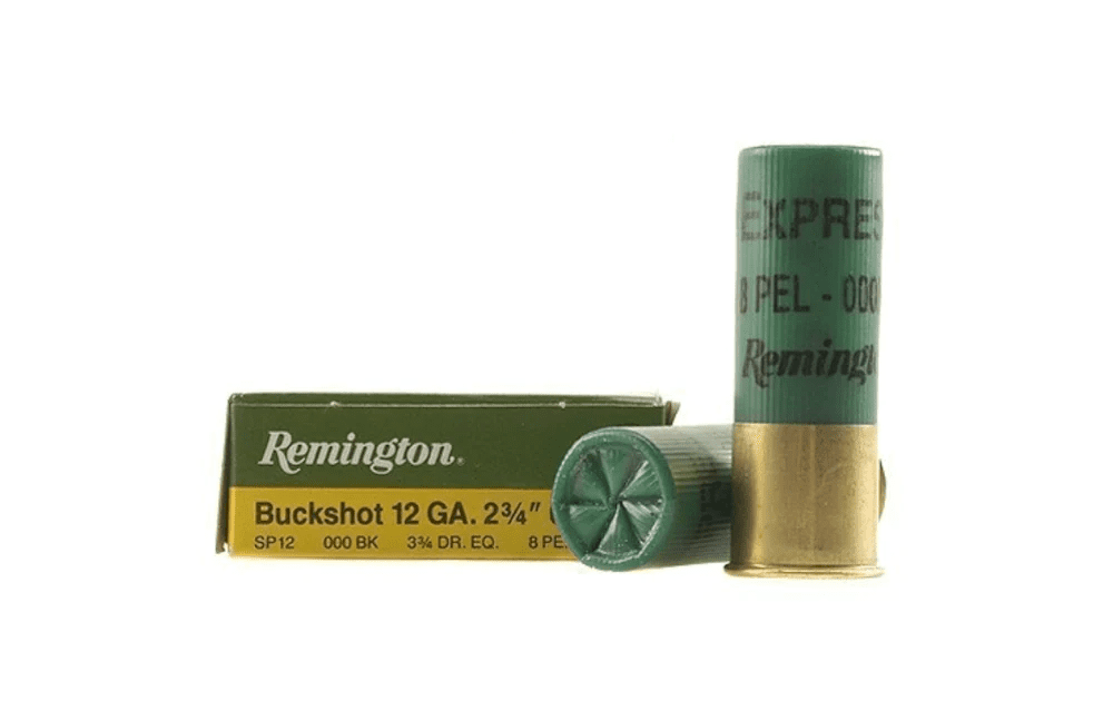 Remington Express 12ga 2-3/4″ 000 Buckshot 5rnds
