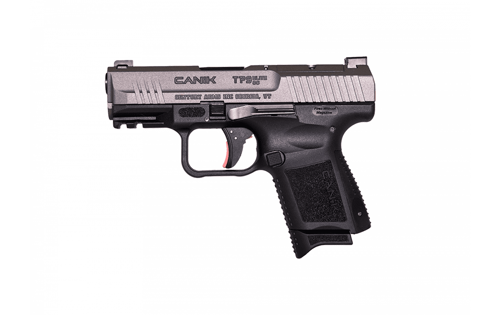 Canik TP9 Elite SC 9mm 3.6″ Barrel Tungsten Slide / Black Frame