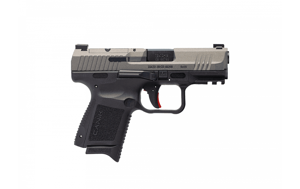 Canik TP9 Elite SC 9mm 3.6″ Barrel Tungsten Slide / Black Frame