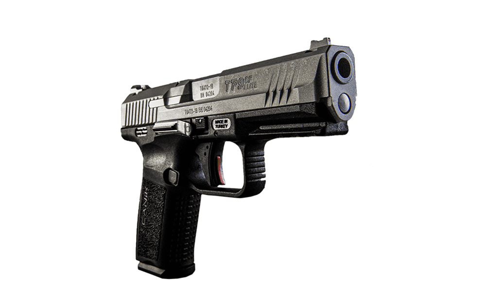 Canik TP9SF Elite 9mm Tungsten Slide / Black Frame