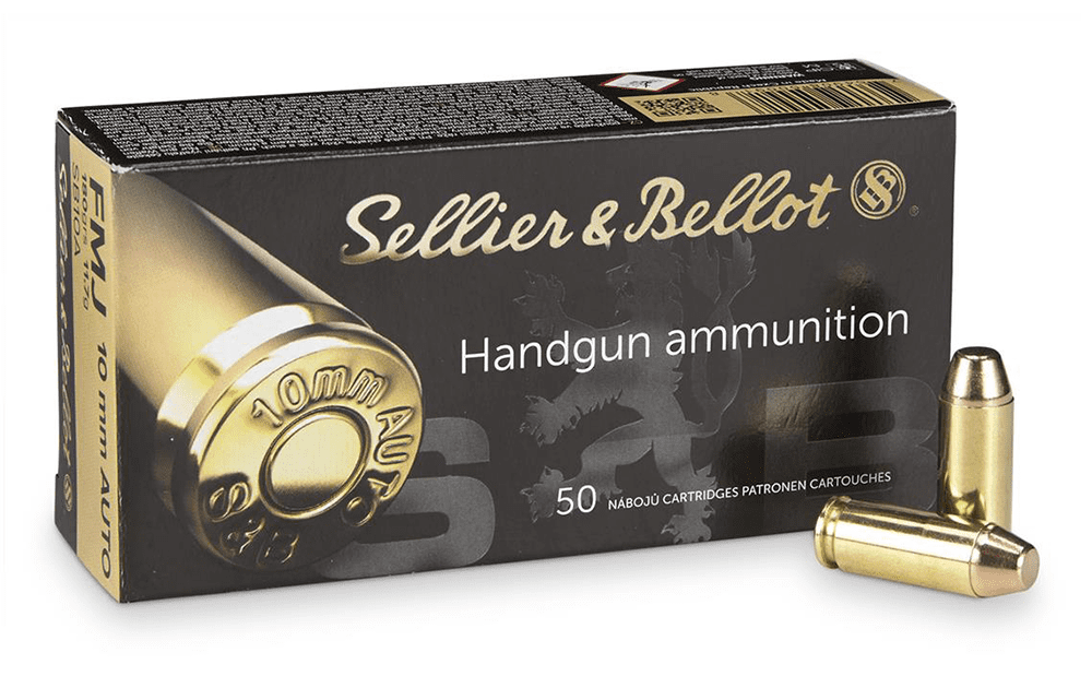 Sellier & Bellot 10mm 180gr FMJ 50rnds (New)