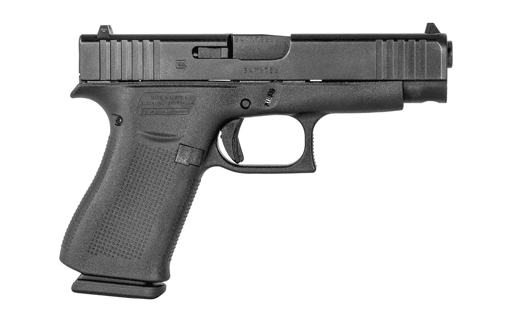 Glock G48 Gen 5 Serrated Slide, 9mm (Black)