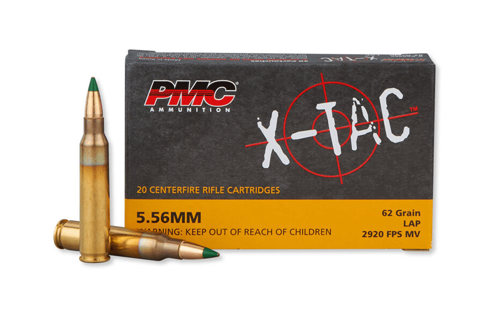 PMC X-Tac 5.56 (M855) 62gr Green Tip 20rnds (New)