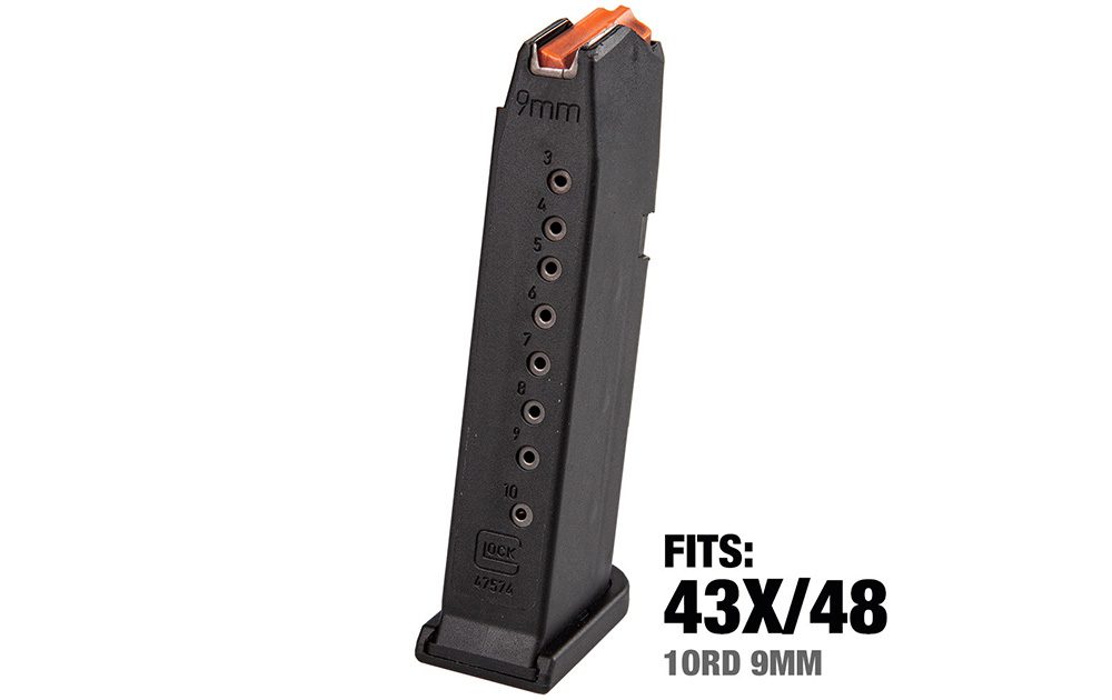 Glock G43X/G48 Gen5 10rnd Magazine (9mm)